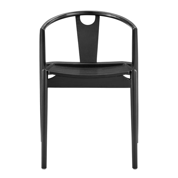 Bosworth Side Chair, Black Wood