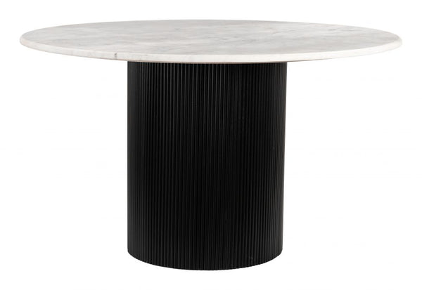 Cambridge Dining Table Black White